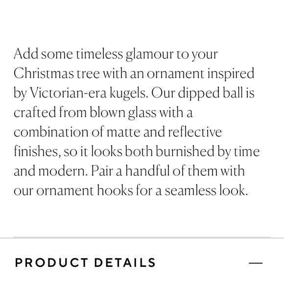 Mercury blown glass dipped silver mercury ornaments set of 4 Pottery Barn. 3.5” - Picture 6 of 8